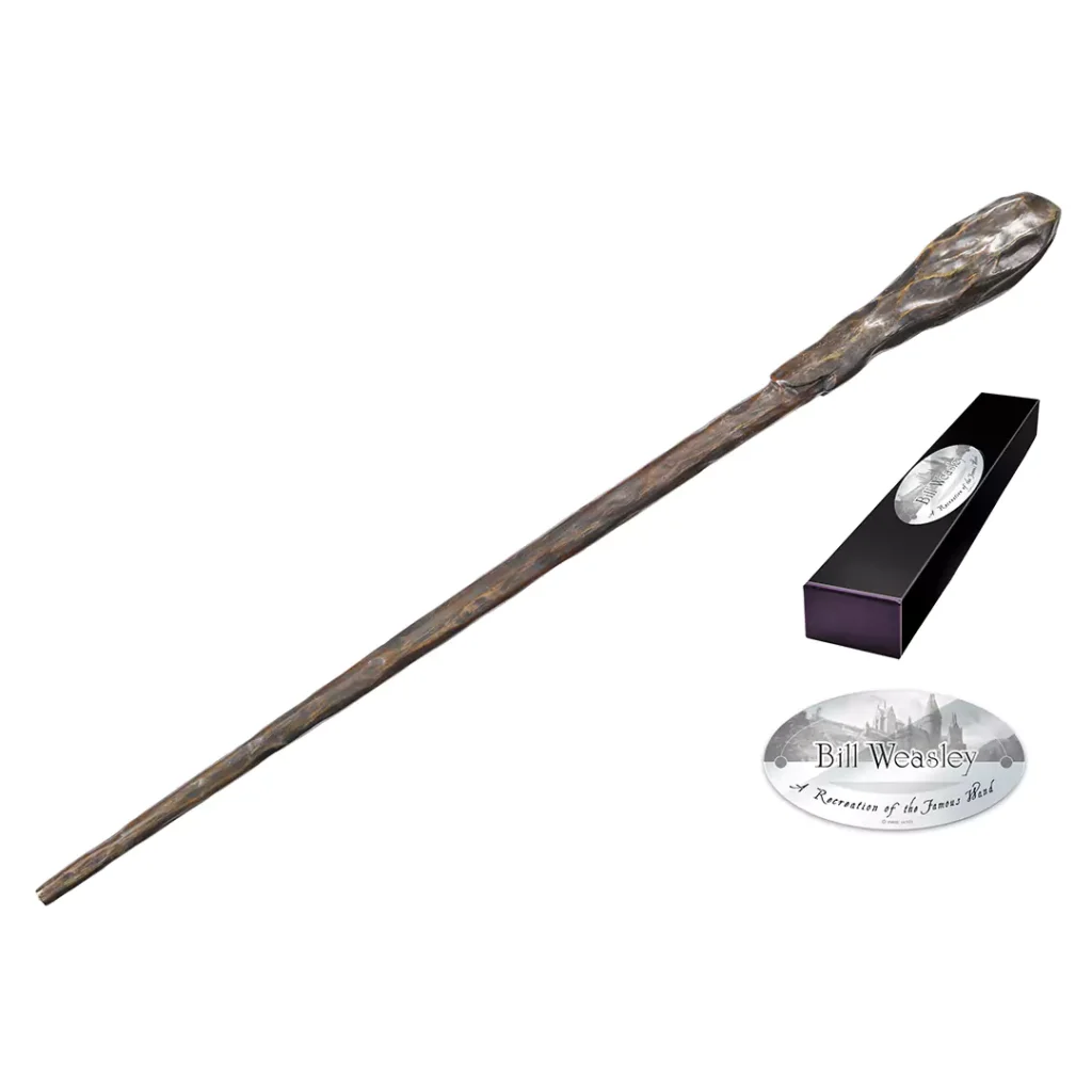 Der Zauberstab von Bill Weasley präsentiert in der Charakter-Edition.