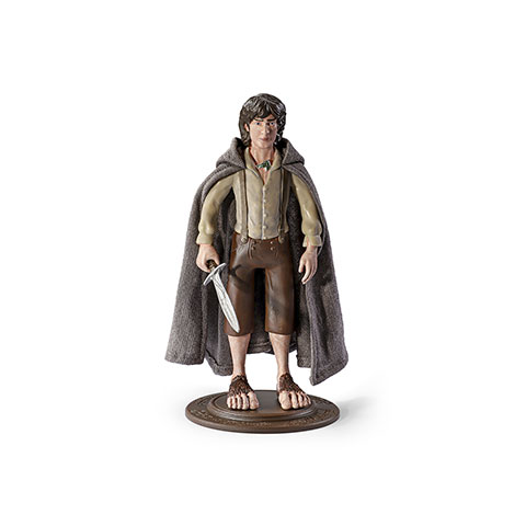 Frodo Figur aus Herr der Ringe als biegbare BendyFig von The Noble Collection.