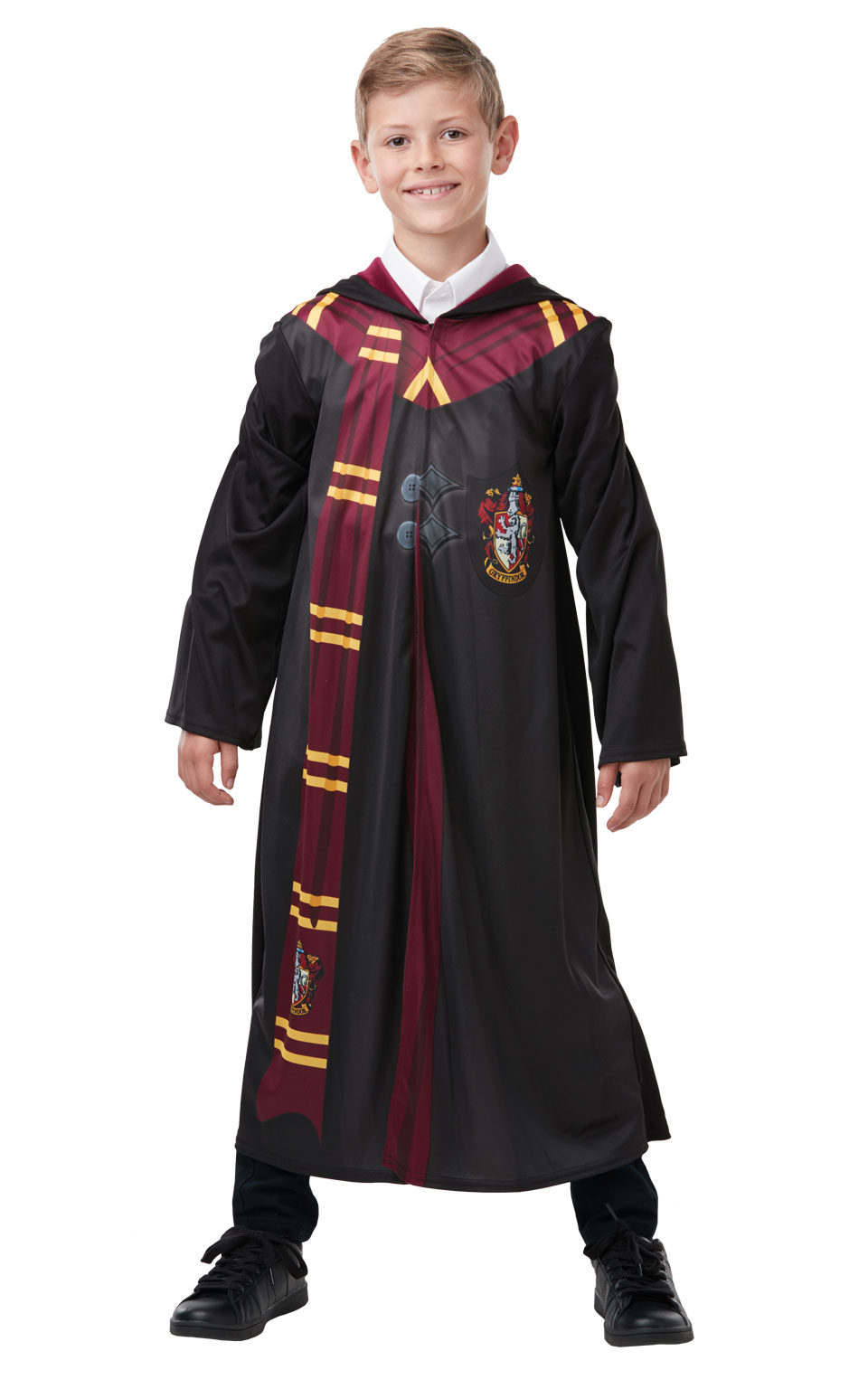 Harry Potter Kinderkostüm-Set mit Robe und Gryffindor-Wappen