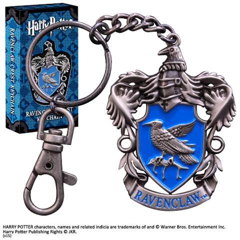 Ravenclaw Schlüsselanhänger mit dem offiziellen Wappen des Hauses Ravenclaw aus Harry Potter