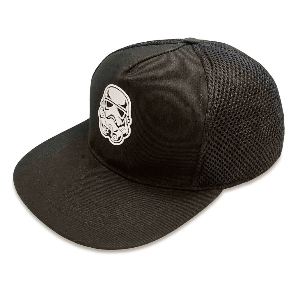 Schwarzes Star Wars Cap mit Stormtrooper Motiv