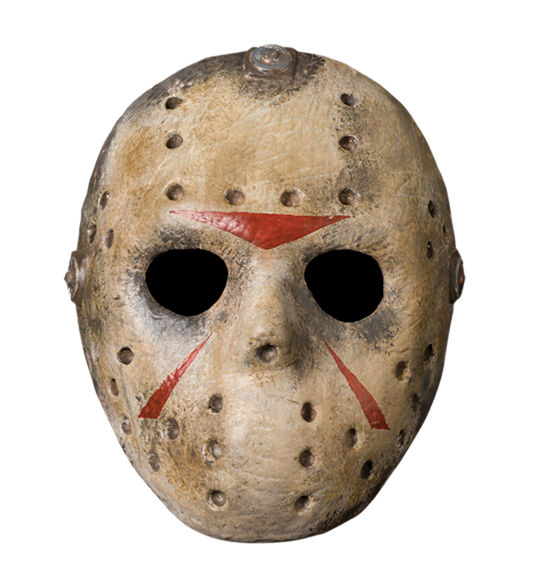 Gruselige Jason-Maske für Halloween – erhältlich im Kostümladen ClothingLand in Berlin