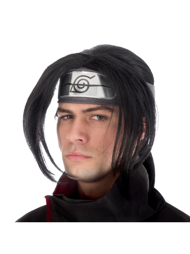 Cosplay-Perücke (Itachi aus Naruto) aus ClothingLand Kostüme in Berlin.