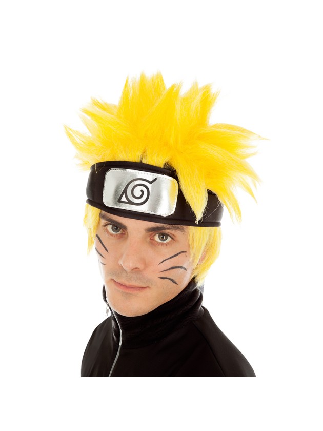Gelbe Naruto Cosplay-Perücke, bei ClothingLand - Kostüme in Berlin.