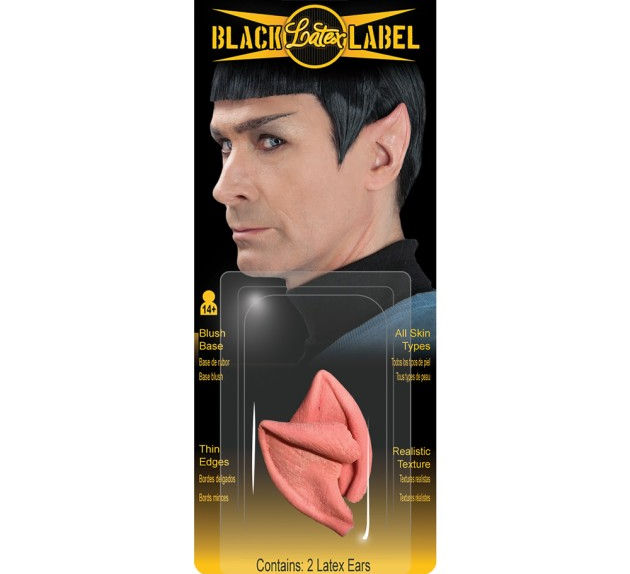 Futuristische Weltraumohren aus Latex zum Kaufen im Kostümladen in Berlin.